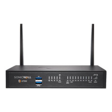 SonicWall TZ Series (Gen 7) TZ470W - Bezpečnostní zařízení - s 3 roky slu?by Essentials Protection Service Suite a Cloud Secure Edge na 1 rok SIA-Basic (10 u?ivatelů) a 1 rok SPA-Advanced (3 u?ivatelé) - 1GbE, 2.5GbE - Wi-Fi 5 - 2.4 GHz, 5 GHz - SonicWall Promotional Tradeup - desktop