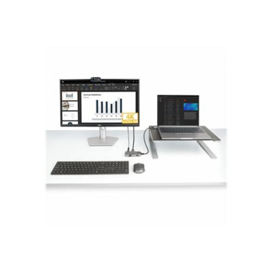 StarTech.com USB-C Multiport Adapter, 4K 60Hz HDMI, HDR, 3-Port USB Hub, 100W Power Delivery Pass-Through, USB Type C Mini Docking Station, Certified Works with Chromebook - Windows, macOS, iPadOS, Android (104B-USBC-MULTIPORT) - Dokovací stanice - USB-C / USB4 / Thunderbolt 3 / Thunderbolt 4 - HDMI
