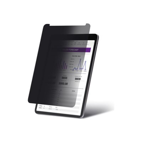 StarTech.com - Ochrana obrazovky pro tablet - for portrait/landscape, touch-enabled, +/-30° view, blocks up to 51% blue light, anti-glare - s bezpecnostním filtrem - ctyrcestné - 11" - cerná - pro Apple 11-inch iPad Pro (1. generace, 2. generace, 4. generace, tretí generace)