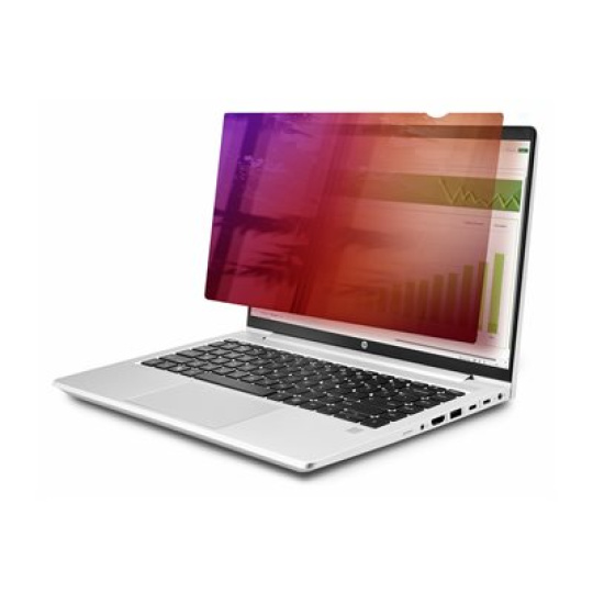 StarTech.com 14-inch 16:9 Laptop Privacy Screen, Reversible Gold Filter w/Enhanced Privacy, Computer Security Filter, Removable Screen Protector/Shield, +/- 30 Deg. - Filtr pro zvýšení soukromí k notebooku (horizontální) - odstranitelné - zasunutí/lepení - 14" - zlatá, cerná