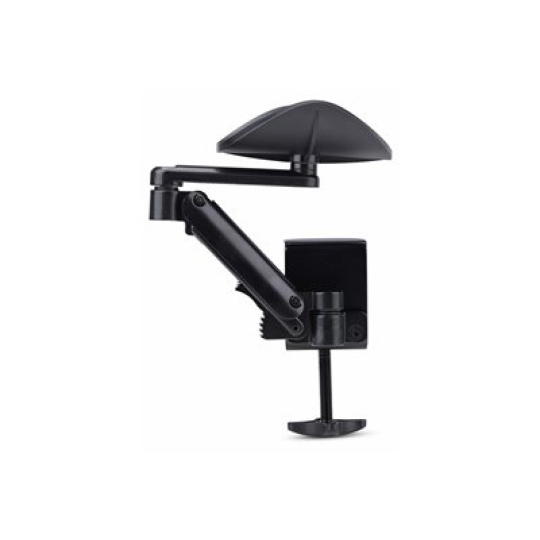 StarTech.com Adjustable Arm Rest For Desk, Clamp-On Install/No Drilling - Montážní sada (arm rest) - hliník, ocel, plast - cerná - upevnitelné na stul