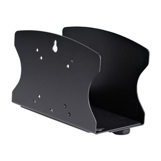 StarTech.com PC Wall Mount Bracket, For Desktop Computers Up To 40lb, Toolless Width Adjustment 1.9-7.8in (50-200mm), Heavy-Duty Steel, CPU Tower/Case Shelf/Holder, Includes Mounting Hardware and Spacers (2NS-CPU-WALL-MOUNT) - Držák pro montáž desktopu na stenu/monitor (horizontální) - cerná