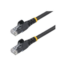 StarTech.com 10m Black Cat5e / Cat 5 Snagless Ethernet Patch Cable 10 m - Patch kabel - RJ-45 (M) do RJ-45 (M) - 10 m - UTP - CAT 5e - provedení bez hrbolku - cerná