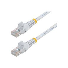 StarTech.com 5m White Cat5e / Cat 5 Snagless Ethernet Patch Cable 5 m - Sítový kabel - RJ-45 (M) do RJ-45 (M) - 5 m - UTP - CAT 5e - provedení bez hrbolku, licna - bílá