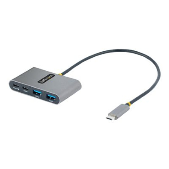 StarTech.com 4-Port USB-C Hub with 100W Power Delivery Pass-Through Charging, 2x USB-A + 2x USB-C, 5Gbps, USBC Hub w/ 1ft (30cm) Long Cable, Portable Laptop USB Type-C to USB-A/C Hub - USB 3.0 Expansion Hub (5G2A2CPDB-USB-C-HUB) - Rozbocovac - 2 x USB 3.2 Gen 1 + 2 x USB-C 3.2 Gen 1 - desktop