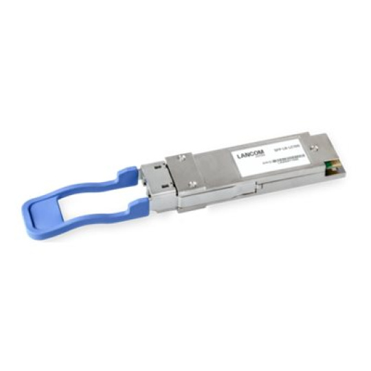 LANCOM - Modul transceiveru QSFP28 - 100GbE - 100GBase-LR4 - jednoduchý režim LC/UPC - až 10 km - 1310 nm