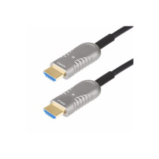 StarTech.com 100ft (30.4m) HDMI 2.1 Hybrid Active Optical Cable (AOC), CMP, Plenum Rated, 8K Ultra High Speed HDMI Fiber Optic Cable, 48Gbps, 8K 60Hz/4K 120Hz, HDR10+/FRL/TMDS/eARC - CMP In Wall HDMI 2.1/2.0 Cord (8K-A-100F-HDMI-CABLE) - Ultra High Speed - HDMI kabel - HDMI s piny (male) do HDMI s piny (male) - 30.4 m - hybridní med/optické vlákno - cerná - podpora 4K120Hz, podpora 4K60Hz, podpora 8K60Hz, Active Optical Cable (AOC)