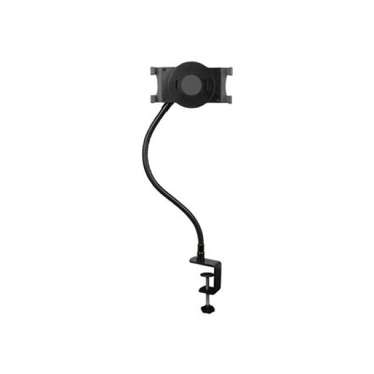 StarTech.com Gooseneck Tablet Holder - Bendable Tablet Arm - Desk Mount Tablet Stand - For Most 7" to 11" Tablets - Detachable Holder - Montážní sada (clamp, nastavitelný držák, prizpusobitelné montážní rameno) - pro tablet - plast, ocel - cerná - velikost obrazovky: 7"-11" - na stul - pro P/N: DK30CHPH, STSCART