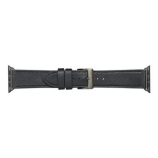dbramante1928 Copenhagen - Remínek k hodinkám pro chytré hodinky - vesmírná šedá/cerná - pro Apple Watch Hermčs Series 9, SE 3, Series 10, Series 11, Series 9, Ultra 2, Ultra 3
