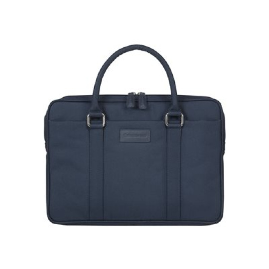 dbramante1928 Stelvio Slim Laptop Bag PURE - Brašna na notebook - 14" - modrá, silver-finish hardware
