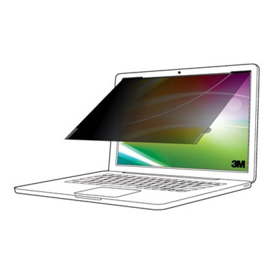 3M Bright Screen Privacy Filter - Filtr pro zvýšení soukromí k notebooku (horizontální) - 16"