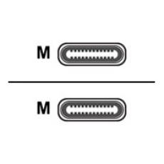 dbramante1928 re-charge - USB kabel - 24 pin USB-C (M) do 24 pin USB-C (M) - 1.5 m - pletený kabel, Podpora USB-C Power Delivery (60 W) - bílá