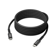 dbramante1928 IT - USB kabel - 24 pin USB-C (M) do 24 pin USB-C (M) - 3 m - USB napájení (100W), pletený kabel - cerná