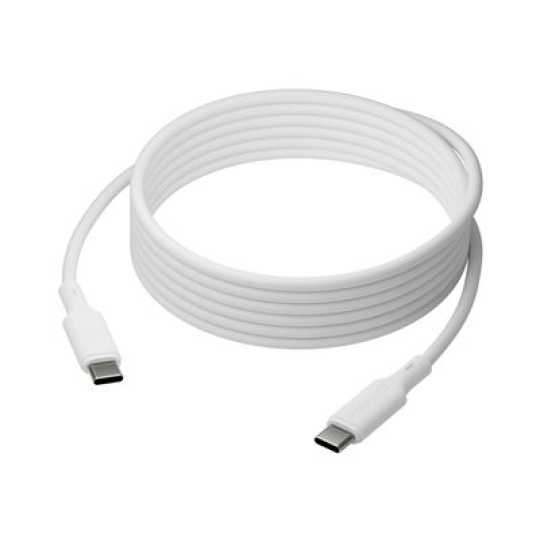 dbramante1928 IT - USB kabel - 24 pin USB-C (M) do 24 pin USB-C (M) - 3 m - USB napájení (100W) - bílá