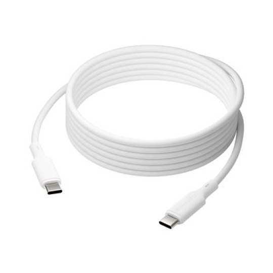 dbramante1928 IT - USB kabel - 24 pin USB-C (M) do 24 pin USB-C (M) - 3 m - USB napájení (100W) - bílá