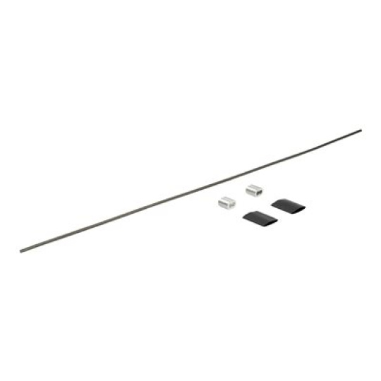 StarTech.com 5-Pack Security Cable Tethers for Adapters & Dongles, Universal Cable Adapter Tether, Tether Cables, Adjustable Length Anti-Theft Cable Tether Lock Kit, Steel Cable Tether - Dongle Cable Tether (CONNLOCKPK5) - Bezpecnostní kabel - stríbrná - 30 cm (balení 5)