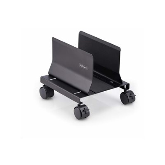 StarTech.com Computer Tower Cart Rolling CPU Caddy w/ Wheels, Adjustable - Vozík - pro osobní pocítac (PC) - ocel - cerná