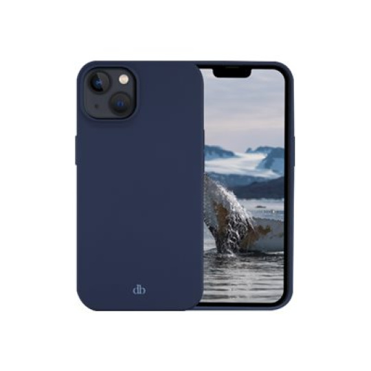 dbramante1928 Costa Rica - Zadní kryt pro mobilní telefon - silikon, recyklovaný plast - modrá pacifik - pro Apple iPhone 13