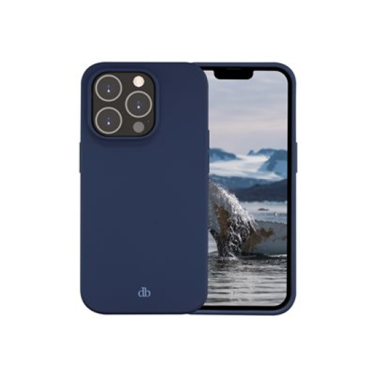 dbramante1928 Costa Rica - Zadní kryt pro mobilní telefon - silikon - modrá pacifik - pro Apple iPhone 14 Pro