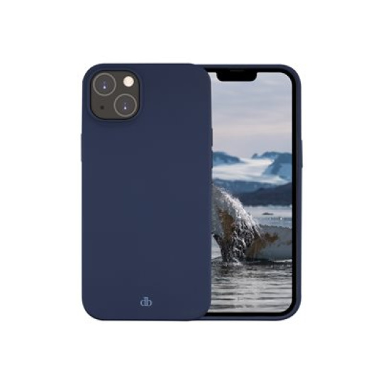 dbramante1928 Costa Rica - Zadní kryt pro mobilní telefon - silikon - modrá pacifik - pro Apple iPhone 14 Plus