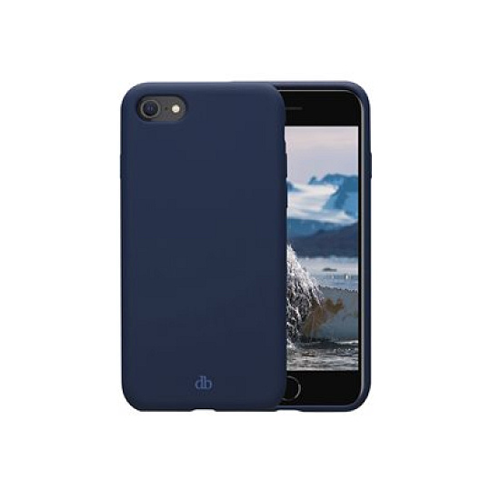 dbramante1928 Costa Rica - Zadní kryt pro mobilní telefon - silikon - modrá pacifik - pro Apple iPhone 7, 8, SE (2nd generation), SE (3rd generation)