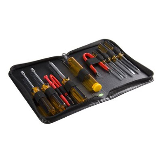 StarTech.com 11 Piece Computer Tool Kit - PC Repair Tool Kit with Zippered Vinyl Carrying Case (CTK200) - Sada nástroju - pro P/N: ARMTBLTDT, ARMTBLTIW, ARMTBLTUGN, SECTBLTPOS, STNDTBLT1A5T, STNDTBLT1FS