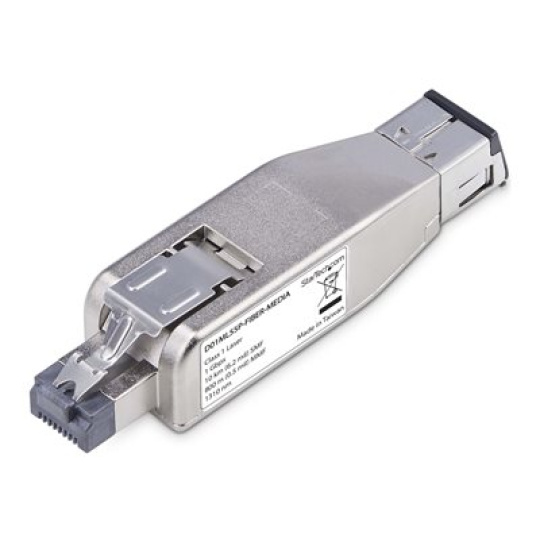 StarTech.com Gigabit Fiber to RJ45 Ethernet Media Converter, Micro Mini - Konvertor médií s optickými vlákny - 1GbE - 1000Base-T, 1000Base-LX - RJ-45 / LC single-mode / LC multi-mode - až 10 km - 1310 nm - kompatibilní s TAA - pro P/N: 50FIBLCLC10, 50FIBLCLC15, N6PATCH6BL, N6PATCH6BL10PK