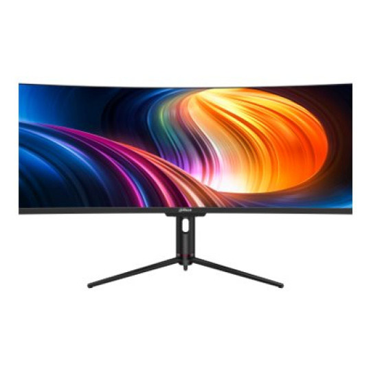 Dahua DHI-LM49-EW410CA - LED monitor - hraní her - zakrivená - 49" - 5120 x 1440 @ 120 Hz - VA - 400 cd/m? - 3000:1 - 1 ms - HDMI, DisplayPort, USB-C - reproduktory - cerná