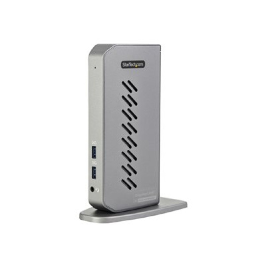 StarTech.com USB-C USB-A Dock, Hybrid Universal USB 3.0 Docking Station for USB-C or USB-A Laptop, Dual Monitor 4K 60Hz HDMI/DisplayPort, 6x USB-A Hub, Gigabit Ethernet, USB 3.1/3.2 Gen 1 - Dual 4K USB-C Dock (DK30A2DHUUE) - Dokovací stanice - USB - 2 x HDMI, 2 x DP - 1GbE - 40 Watt