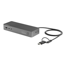 StarTech.com USB-C & USB-A Dock, Hybrid Universal Laptop Docking Station with 100W Power Delivery, Dual Monitor 4K 60Hz HDMI & DisplayPort, 4x USB 3.1 Gen 1 Hub, Gigabit Ethernet (GbE) - Hybrid USB Type-C Dock (DK30C2DPEPUE) - Dokovací stanice - USB-C - 2 x HDMI, 2 x DP - 1GbE - 170 Watt