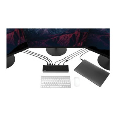 StarTech.com USB-C Dock, 4K Triple Monitor USB Type-C Docking Station with Dual DisplayPort & HDMI, 100W Power Delivery + Charging, USB 3.0/3.1 Gen 1 Hub (1x USB-C + 4x USB-A) w/ Ethernet - 100W PD Laptop Dock (DK30CH2DEPUE) - Dokovací stanice - USB-C - HDMI, DP - 1GbE - 100 Watt - kompatibilní s TAA