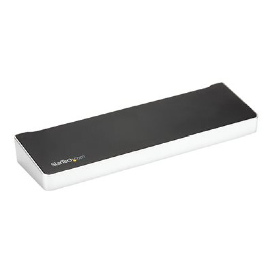 StarTech.com 4K USB-C Dock - Triple Monitor - Mac & Windows - 60W USB PD (DK30CH2DPPDU) - Dokovací stanice - USB-C - HDMI, 2 x DP - 1GbE - 60 Watt