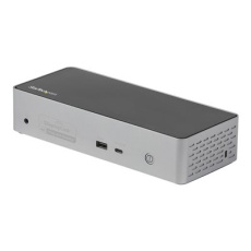 StarTech.com USB-C Dock, 4K 60Hz Quad Monitor DisplayPort & HDMI, Universal USB C Docking Station with 100W Power Delivery Charging, USB Hub w/ 1x USB Type-C & 3x USB-A, Ethernet, Audio - Thunderbolt 3 Compatible (DK31C4DPPDUE) - Dokovací stanice - USB-C 3.2 Gen 2 / Thunderbolt 3 - 4 x DP, 4 x HDMI - 1GbE