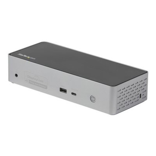 StarTech.com USB-C Dock, 4K 60Hz Quad Monitor DisplayPort & HDMI, Universal USB C Docking Station with 100W Power Delivery Charging, USB Hub w/ 1x USB Type-C & 3x USB-A, Ethernet, Audio - Thunderbolt 3 Compatible (DK31C4DPPDUE) - Dokovací stanice - USB-C 3.2 Gen 2 / Thunderbolt 3 - 4 x DP, 4 x HDMI - 1GbE