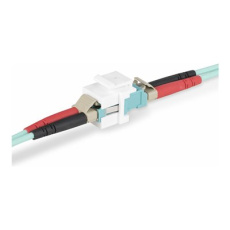 StarTech.com LC to LC Coupler, LC Fiber Coupler, LC/UPC Keystone Jack, Fiber Optic LC Keystone Coupler for Patch Panel - LC to LC Duplex (DMFKSLCLCCOUPLER) - Sítový propojovací kabel - LC single-mode / LC multi-mode (F) do LC single-mode / LC multi-mode (F) - optické vlákno - duplex - 9 / 50 / 62.5 /125 micron - OM1/OM2/OM3/OM4/OM5/OS1/OS2 - pasivní, konektor keystone - bílá