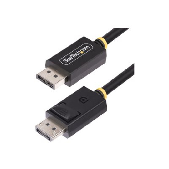 StarTech.com 1m DisplayPort 2.1 Cable, VESA-Certified, DP40 DP 2.1 Cable - Kabel DisplayPort - DisplayPort (M) s jazýckem do DisplayPort (M) s jazýckem - DisplayPort 2.1 - 1 m - UHBR10, podpora HDR, podpora 8K60Hz, podpora 4K144Hz, podpora 1440p 240Hz, rychlost prenosu dat až 40 Gbps, pasivní - cerná