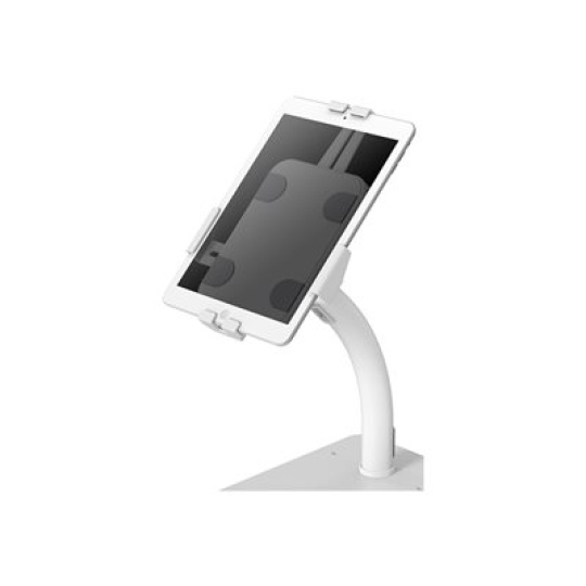 Neomounts DS15-625WH1 - Stojan - pro tablet - uzamykatelný - ocel - bílá - velikost obrazovky: 7.9" - 11" - na stůl