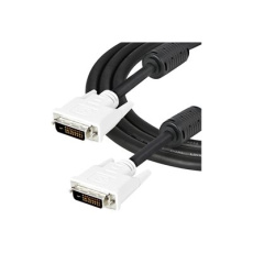 StarTech.com 2m DVI-D Dual Link Cable - Male to Male DVI-D Digital Video Monitor Cable - 25 pin DVI-D Cable M/M Black 2 Meter - 2560x1600 (DVIDDMM2M) - Kabel DVI - dva spoje - DVI-D (M) do DVI-D (M) - 2 m - cerná