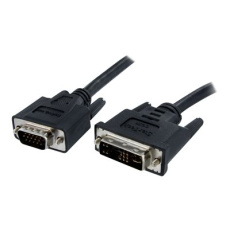 StarTech.com 1m DVI to VGA Display Monitor Cable M/M DVI to VGA (15 Pin) - Video kabel - HD-15 (VGA) (M) do DVI-A (M) - 1 m - lisovaný, krídlové šrouby - cerná