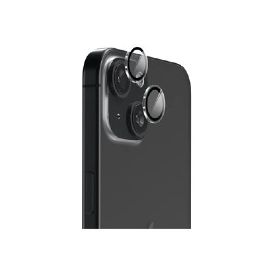 dbramante1928 eco-lens - Chránič na objektiv pro mobilní telefon - průsvitná - pro Apple iPhone 15, 15 Plus