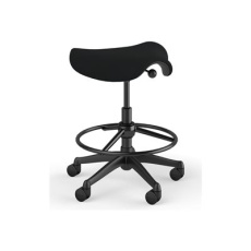 Humanscale Freedom - Stolička - ergonomický - pony saddle - otočná - cushion, guest fabric