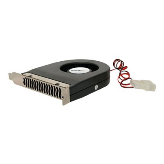 StarTech.com Expansion Slot Rear Exhaust Cooling Fan with LP4 Connector (FANCASE) - Souprava vetráku systému