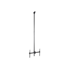 StarTech.com Ceiling TV Mount - 8.2' to 9.8' Long Pole - Full Motion - Supports Displays 32" to 75" - For VESA Mount Compatible TVs (FPCEILPTBLP) - Držák - pro plochý panel - vysoce odolná ocel - cerná - velikost obrazovky: 32"-70" - stropní montáž - pro P/N: HDMIPLATE