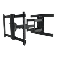 StarTech.com TV Wall Mount supports up to 100 inch VESA Displays, Low Profile Full Motion TV Wall Mount for Large Displays, Heavy Duty Adjustable Tilt/Swivel Articulating Arm Bracket - Cable Management (FPWARTS2) - Držák - nastavitelné rameno s plným rozsahem pohybu - pro televize - ocel - velikost obrazovky: až 100" - montáž na stenu
