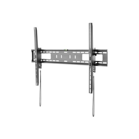 StarTech.com TV Wall Mount supports 60-100 inch VESA Displays (165lb/75kg), Heavy Duty Tilting Universal TV Wall Mount, Adjustable Mounting Bracket for Large Flat Screens, Low Profile - Slim TV Wall Mount (FPWTLTB1) - Držák - pro televize - plast, ocel - cerná - velikost obrazovky: 60"-100" - montáž na stenu