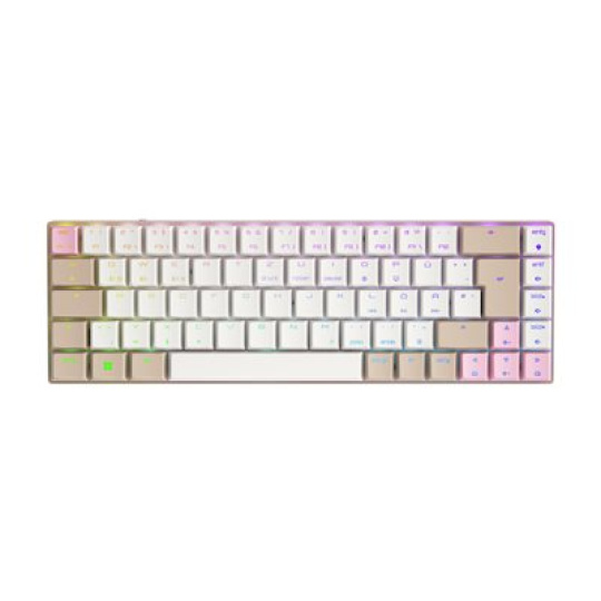 CHERRY MX MX-LP 2.1 - Klávesnice - kompaktní - podsvícení - bezdrátový - Bluetooth 5.2, 2.4 GHz, USB-C - QWERTY - americká - klávesový spínac: CHERRY MX Low Profile RGB Speed