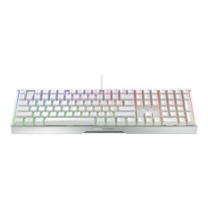 CHERRY XTRFY MX 3.1 - Klávesnice - 100% - full size - podsvícení - USB-C - QWERTY - americká - klávesový spínac: CHERRY MX2A Brown - bílá