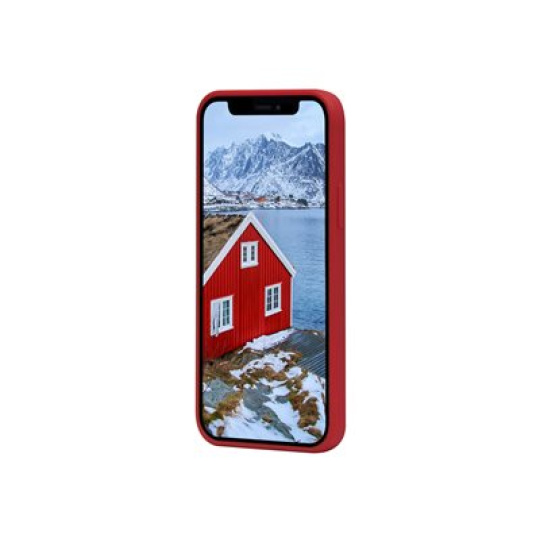 dbramante1928 Greenland - Zadní kryt pro mobilní telefon - snap-on - 100% recyklovaný plast - candy apple red - pro Apple iPhone 12 mini