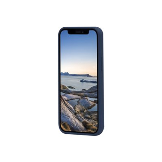 dbramante1928 Greenland - Zadní kryt pro mobilní telefon - snap-on - 100% recyklovaný plast - modrá pacifik - pro Apple iPhone 12, 12 Pro