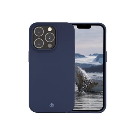 dbramante1928 Greenland - Zadní kryt pro mobilní telefon - 100% recyklovaný plast - modrá pacifik - pro Apple iPhone 14 Pro